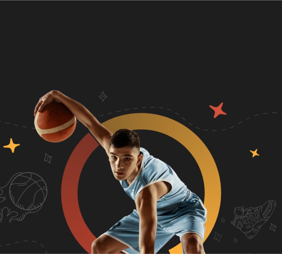 Text for the Overtime basketball camp landing page